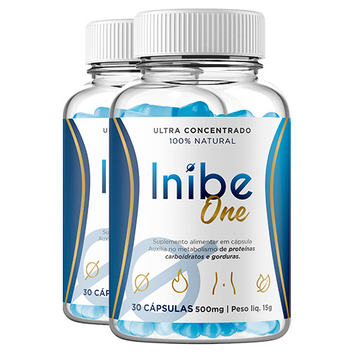 Kit 2 potes de Inibe One - 2 meses de tratamento