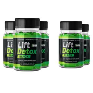 Kit compre 3 leve 5 de Lift Detox Black - 5 meses de tratamento